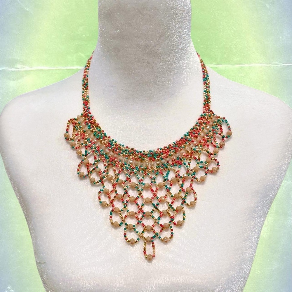 Multicolor Beaded Necklace
